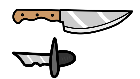 Among us Knife