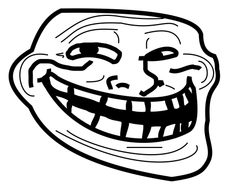 Trollface грустный