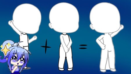 Poses гача лайф