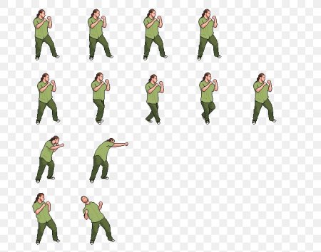 Sprite 2d персонажа