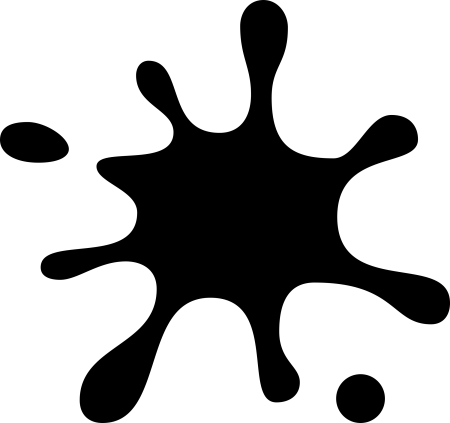 Клякса контур