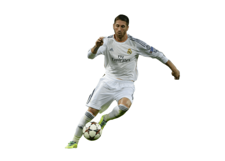 Серхио Рамос без фона