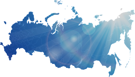 Территория РФ для фотошопа