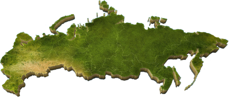 Территория России без фона