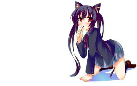 Аниме девушки кошки