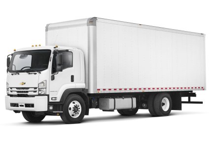 Isuzu фургон сбоку 3 тонны