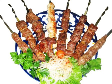 Шашлык в ассортименте