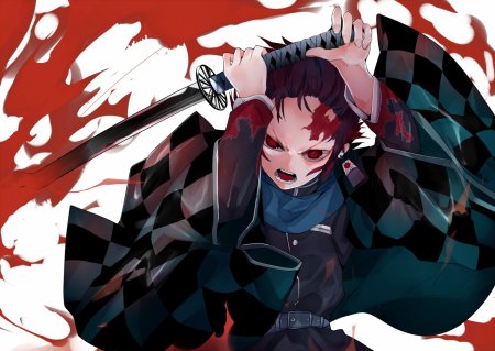 Демон Slayer Kimetsu Танжиро