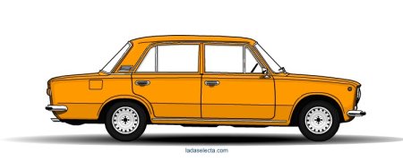 Лада 2106 сбоку