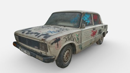 ВАЗ 2101 ржавая модель