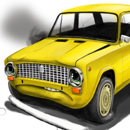 Мультяшные Жигули