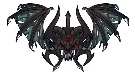 Demon на прозрачном фоне