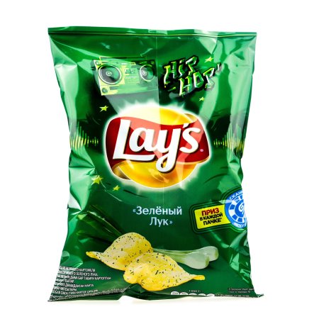 Lays зеленый лук 80гр