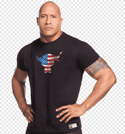 Футболки WWE Дуэйн Джонсон