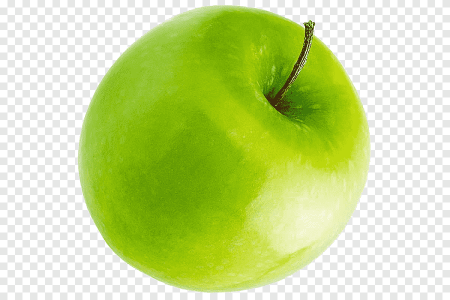 Картинки зеленое яблоко без фона (58 фото)