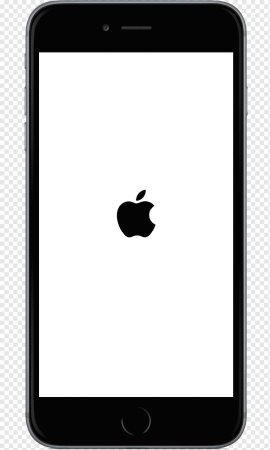 Экран iphone без фона