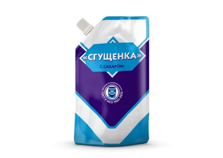 Сгущенка с сахаром 8,5% дой-пак 250гр (1394)