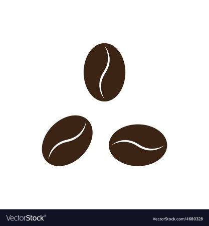 Кофейное зерно эскиз