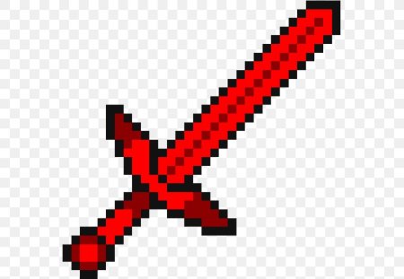 Меч из майнкрафт 16x16