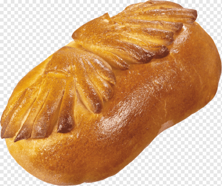 Булочка на прозрачном фоне