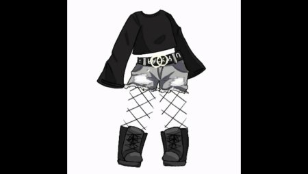 Костюм Омеги гача лайф