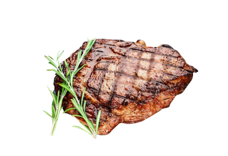 Кусок жареного мяса