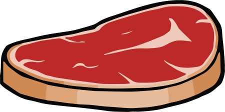 Мясо мультяшное