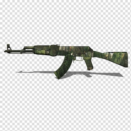 АК 47 скин транспарент