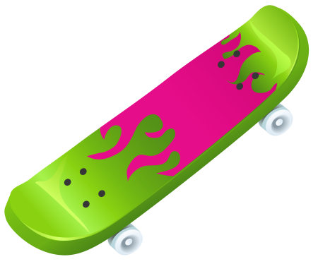 Skateboard вектор