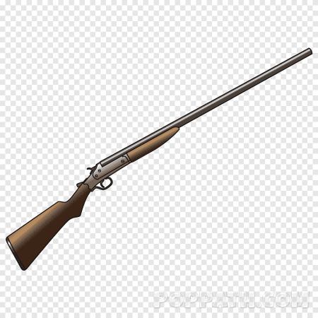 Ружье на прозрачном фоне