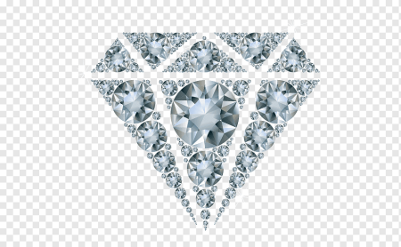 Бриллиант на прозрачном фоне