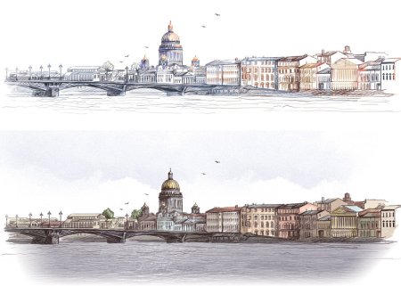 Санкт-Петербург Графика