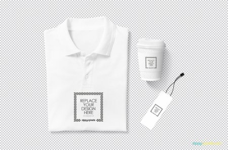 Футболка поло Mockup