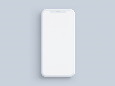 Mockup iphone 12 White