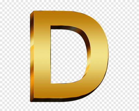 Буква d