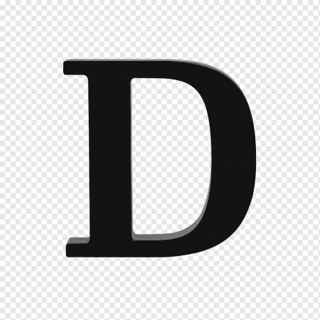 Буква d