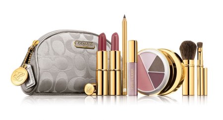 Estee Lauder косметичка Золотая