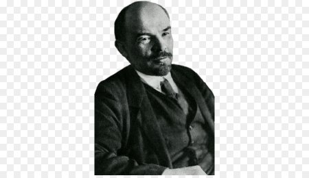 Ленин на прозрачном фоне
