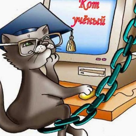 Кот ученый в халате