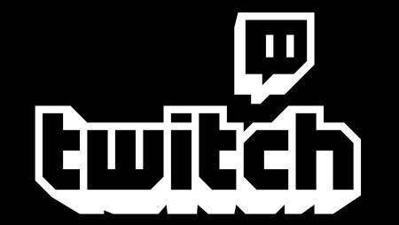 Надпись twitch