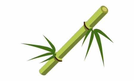 Бамбуковая палка без фона