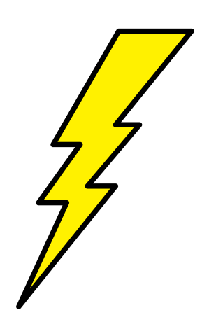 Знак Гарри Поттера молния