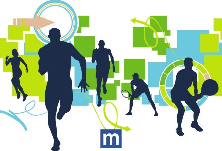 Спортивные мероприятия вектор