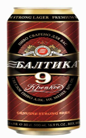 Пиво Балтика 9 крепость 0.5 л
