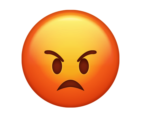 Грустный смайлик Emoji