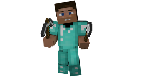 Майнкрафт Стив 3d
