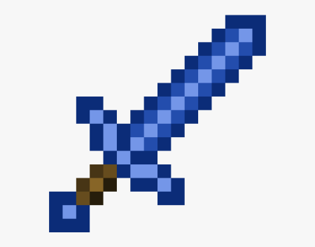 Зачарованный меч Minecraft
