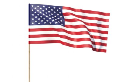 США на белом фоне