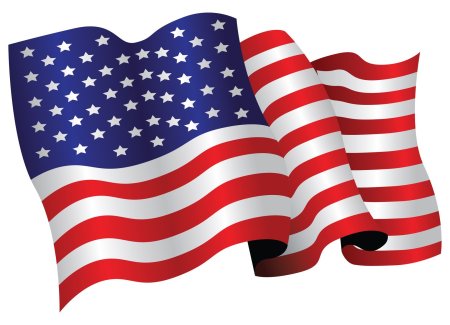 Флаг США В 1865 году