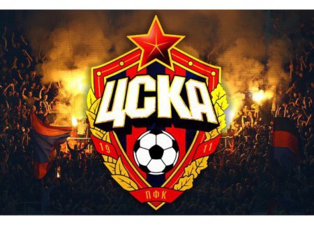 Черная эмблема ЦСКА